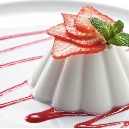 Panna Cotta con Fragole - Cooking Vacations